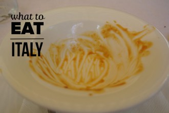 What To Eat In Italy