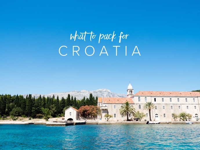 What To Pack For Croatia Carry-On Only (+ Printable Packing List)
